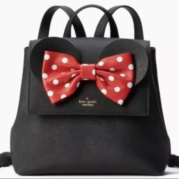 Kate spade New York x Minnie Mouse backpack black - Picture 1 of 6